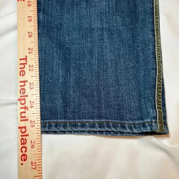 Talbots Size 12 Blue Modern Ankle Denim Jean Pants - Picture 7 of 8
